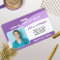 Personalised Hospital Employee Photo ID Badge
