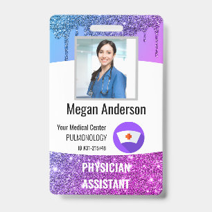 Personalised Hospital Employee Photo ID Badge