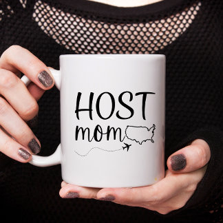 Personalised Host Mum Mug ,Au Pair Gift, Host Mum