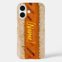 Personalised Hot Dog Mustard Name Food Photo