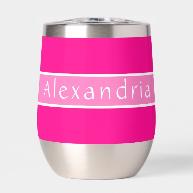 Personalised Hot Pink and Pink (Front)