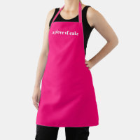 Personalised hot pink custom name text minimalist