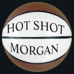 Personalised Hot Shot Basketball<br><div class="desc">Personalised hot shot basketball with your name.</div>