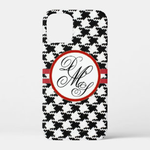 Personalised Houndstooth iPhone Case