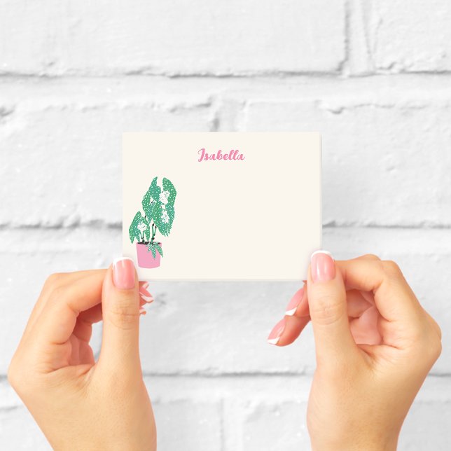 Personalised Houseplant Sticky Notes (Creator Uploaded)