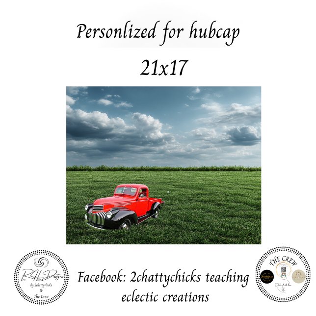 Personalised Hubcap Design  Tissue Paper (Creator Uploaded)