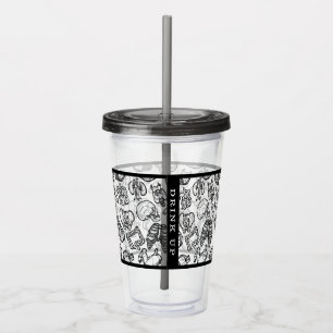 Personalised Human Biology Anatomy Science Drink Acrylic Tumbler