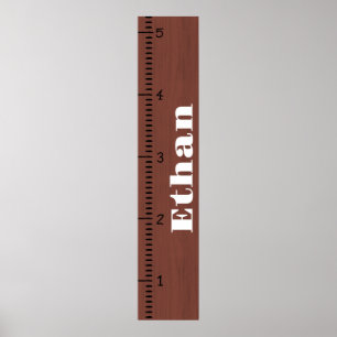 Personalised Human Growth Chart Ruler   Printable