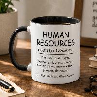 Personalised Human Resources Definition Funny HR