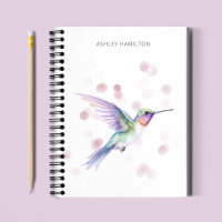Personalised Hummingbird Watercolor