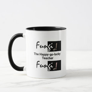 Personalised Humourous Fungi Pun Typography for Me Mug