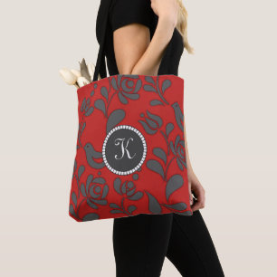 Personalised Hungarian Folk Art Tote Bag