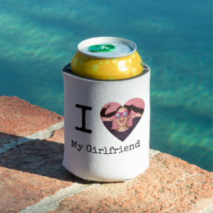 Personalised I Love My Boyfriend/Girlfriend Custom Can Cooler