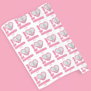 Personalised I Love My Husband – Add Photo & Name Wrapping Paper