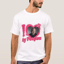Personalised I Love My Peepaw With Custom Photo T-
