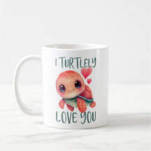 Personalised, I Turtlely love you, pun