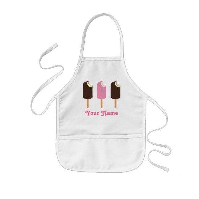 Personalised Ice Cream Apron (Front)
