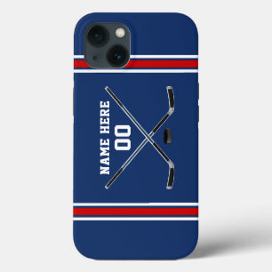 Personalised, Ice Hockey Phone Cases, MANY BRANDS iPhone 13 Case