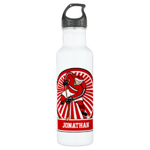 Personalised Ice Hockey player 710 Ml Water Bottle