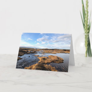 Personalised Iceland greeting card