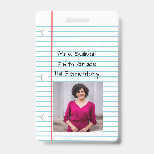 Personalised  ID badge