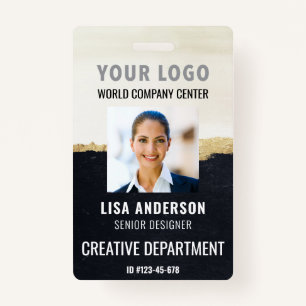 Personalised ID Badge Corporate Employee Name Tag