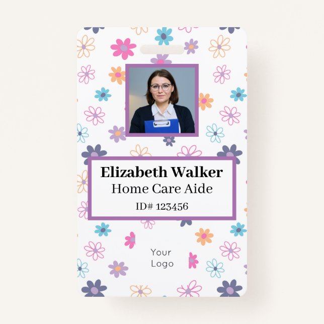 Personalised ID Badge Double Sided (Front)