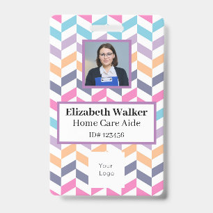 Personalised ID Photo Badge Double Sided