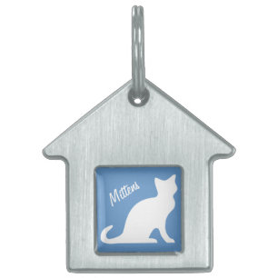 Personalised id tags for cats Customisable print