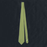 Personalised Iguana Green Wedding Groom Tie<br><div class="desc">If you're looking for a wedding tie that is both modern and minimalist, our Iguana Green neck tie design is the perfect choice ©️2023 - The back of the tie is personalized with the groom's/groomsman initials, you can remove this if you just want a matching solid necktie with no writing...</div>