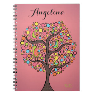 Personalised Illustrated Back to School Notebook