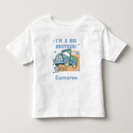 Personalised I'm a Big Brother - Truck T-Shirt