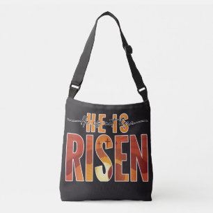 Personalised Image Crossbody Bag - He Is Risen