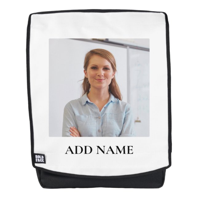 Personalised Image & Name Crossbody Bag Stylish (Front)