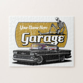 Personalised Impala Garage Jigsaw Puzzle