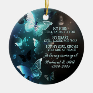 Personalised In Memory Christmas Ornament