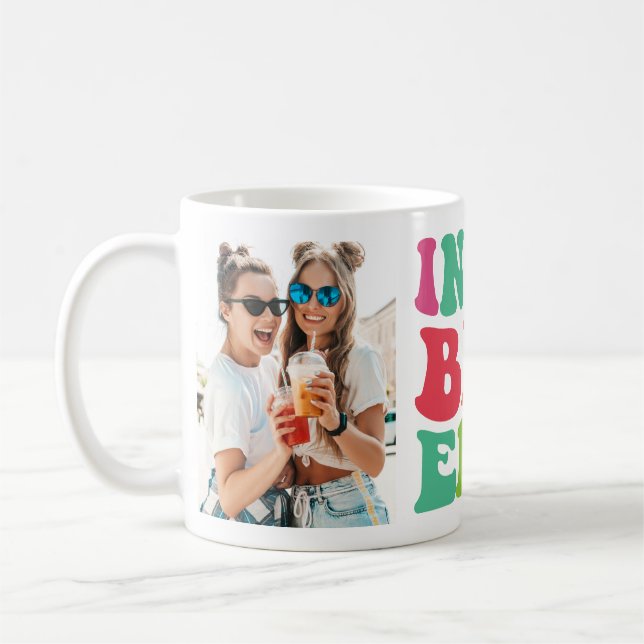 Personalised “In My BFF Era” Retro Photo Mug (Left)