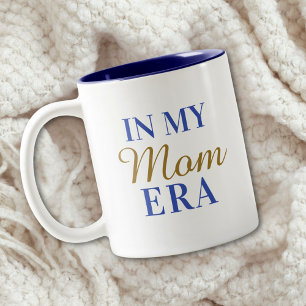 Personalised In My Mum Era Quote Mothers Day Two-Tone Coffee Mug