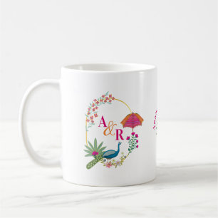 personalised indian wedding gift mug favour 