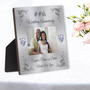 Personalised Inexpensive Anniversary Gifts, Photo Plaque