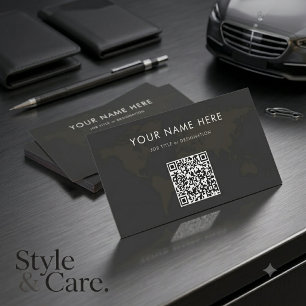 Personalised Info Magnet Card with QR Code