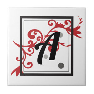 Personalised Initial Ceramic Tile