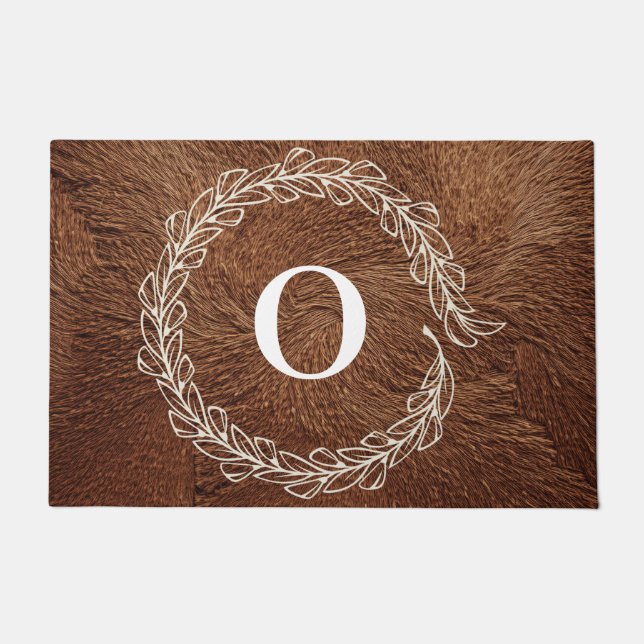  Personalised Initial Doormat (Front)
