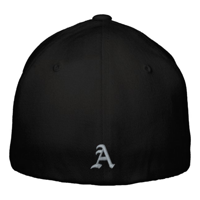 Personalised Initial Embroidered Hat (Back)