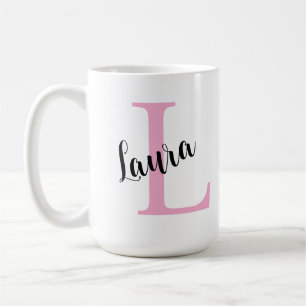 Personalised Initial Name Mug Custom Coffee Mug
