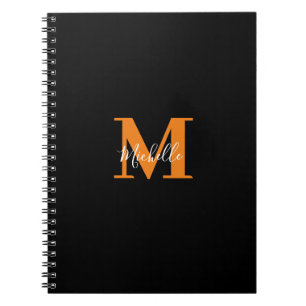 Personalised Initials and Name Monogram Notebook