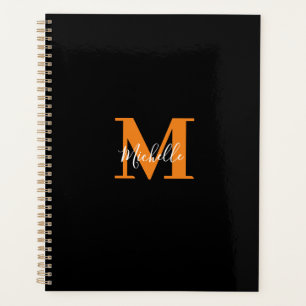 Personalised Initials and Name Monogram Planner