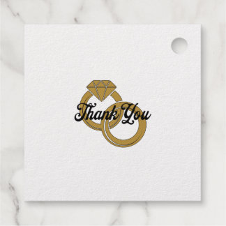 Personalised Initials Favour Tags