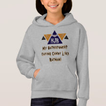 Personalised initials Halloween Bat Man Triangle