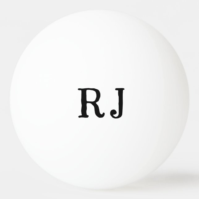 Personalised Initials TENNIS BALLS (Front)